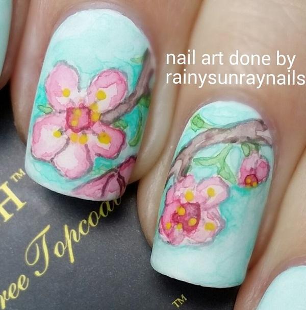 Aquarell Nailart-38