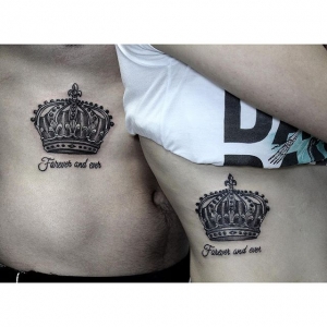 51 Crown Tattoos مناسب للملك أو الملكة مثلك