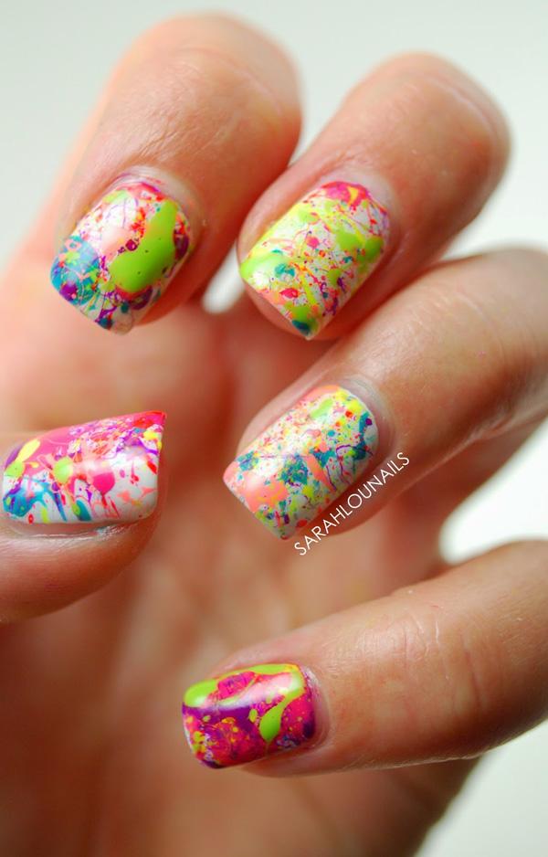 Abstraktní nail art-52