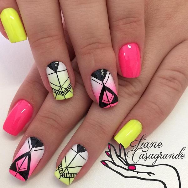 Abstraktní nail art-54