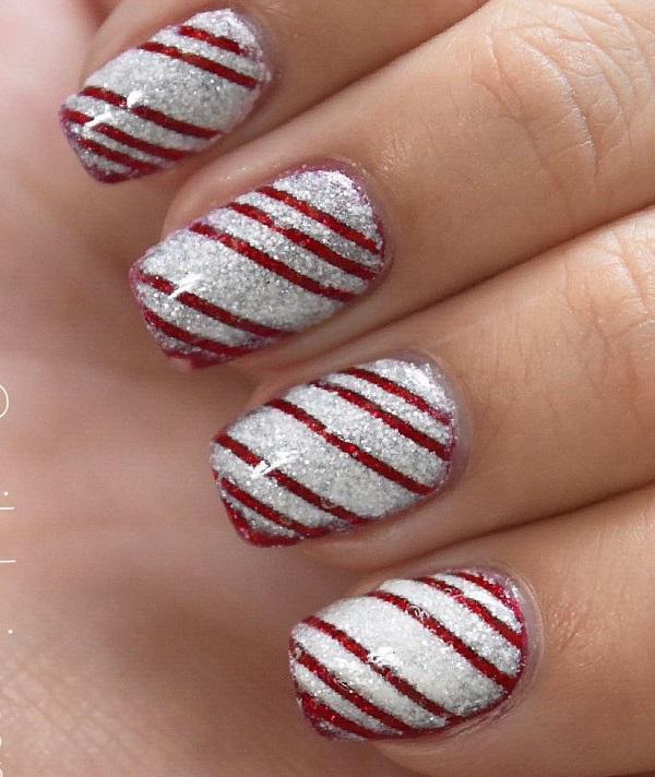 Streifen Nail Art