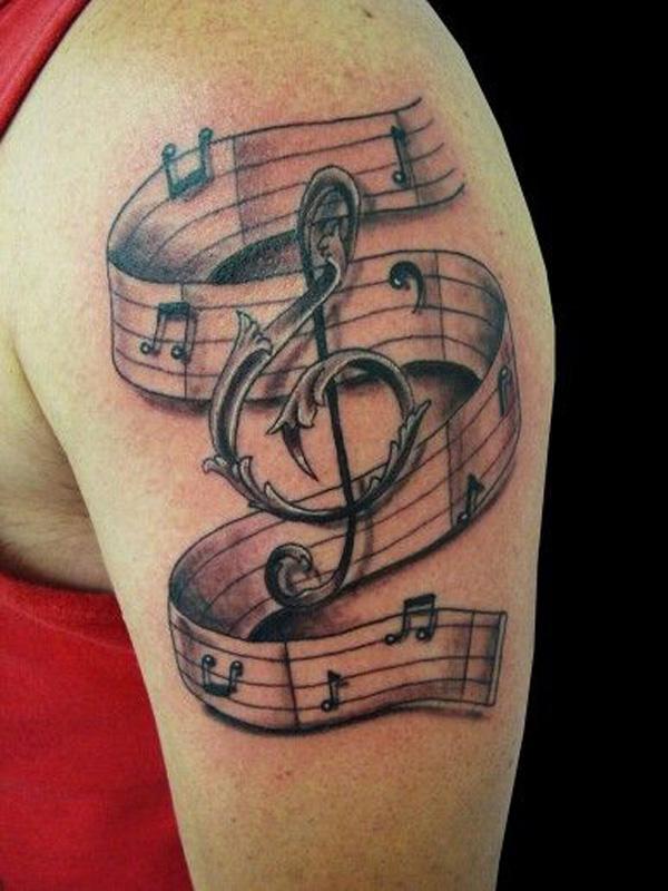 31 Musik-Tattoo