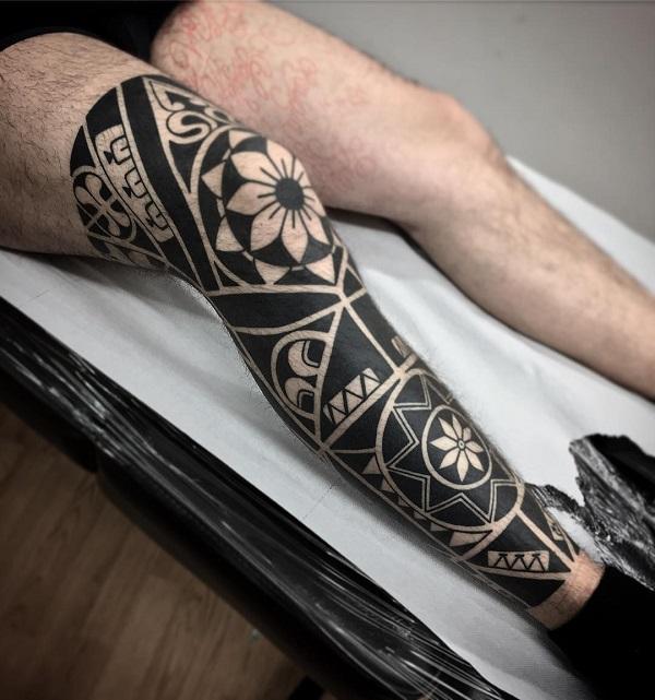 Tribal Tattoo-Design für den Mann