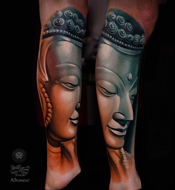 Buddha Tattoo na noze-4