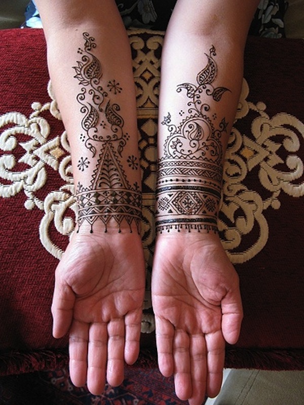 60 atemberaubende Henna-Tattoos und Designs, die zu unglaublich sind, um sie zu beschreiben