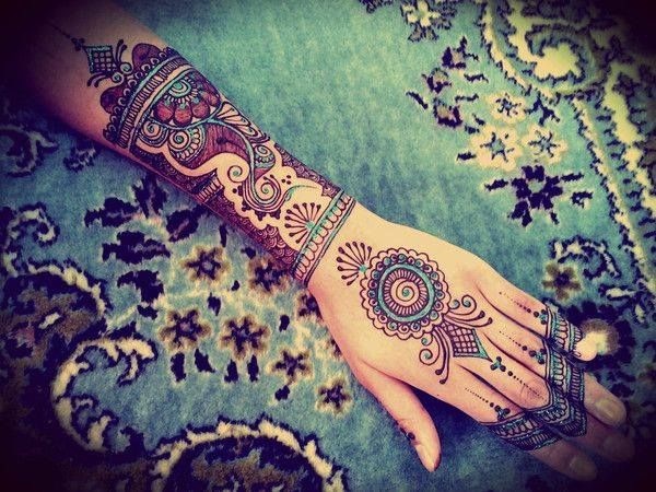 60 atemberaubende Henna-Tattoos und Designs, die zu unglaublich sind, um sie zu beschreiben