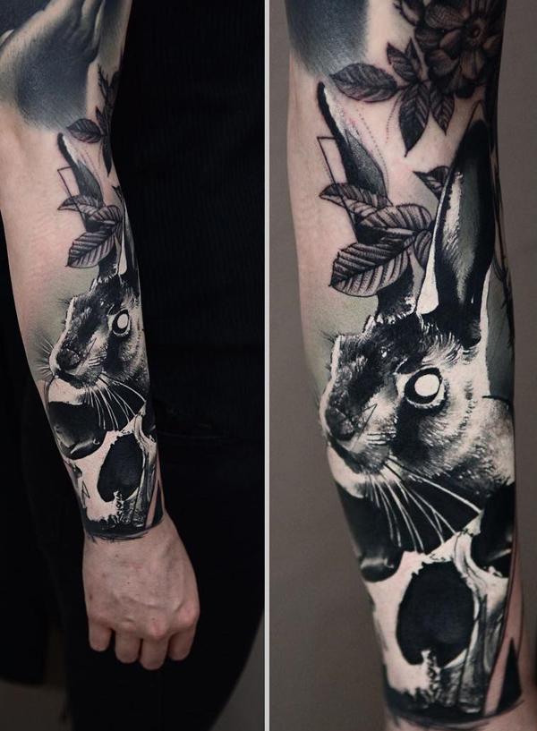 Kaninchen Tattoo