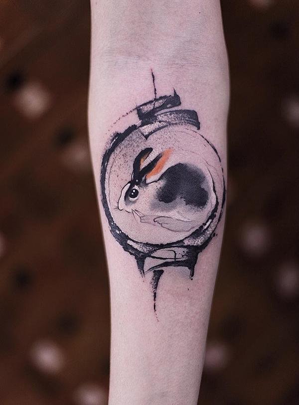 Kaninchen Tattoo