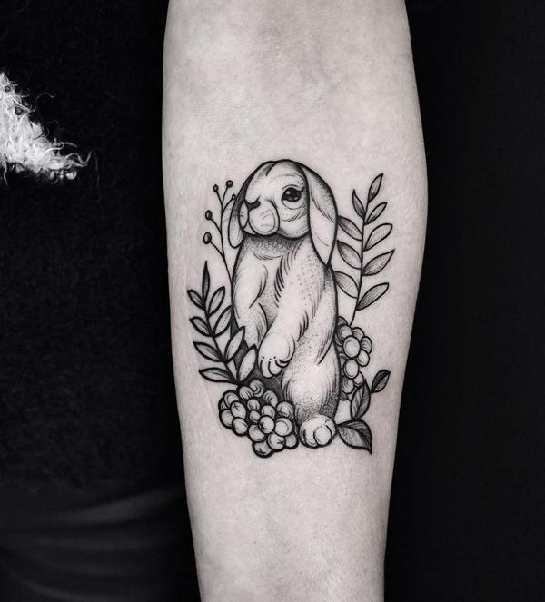 Kaninchen Tattoo