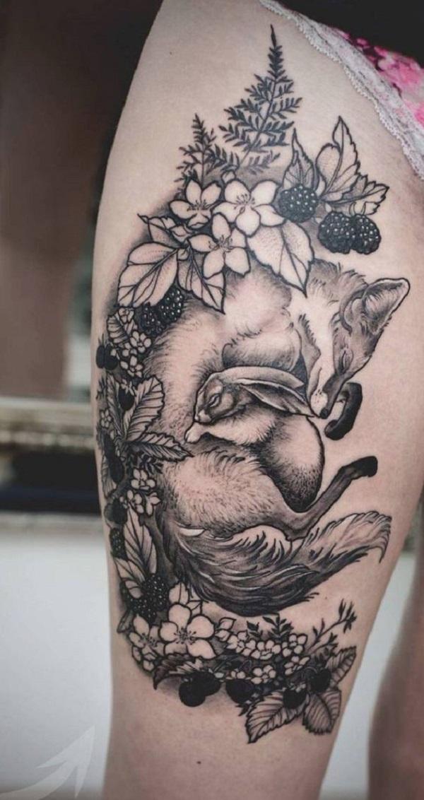 Kaninchen Tattoo