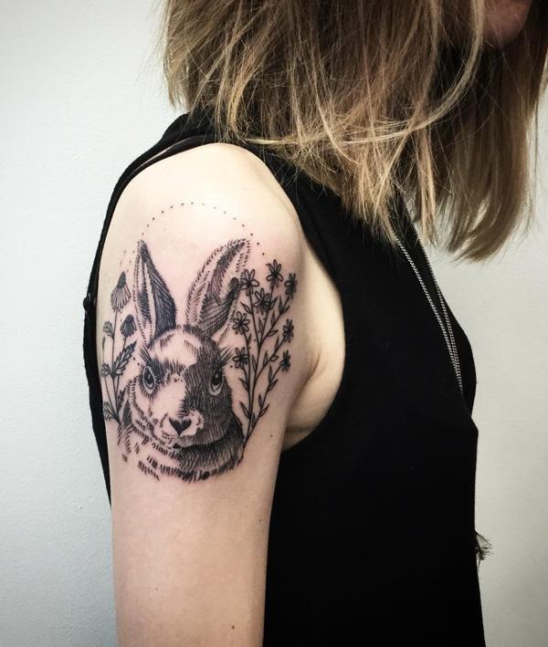 Kaninchen Tattoo