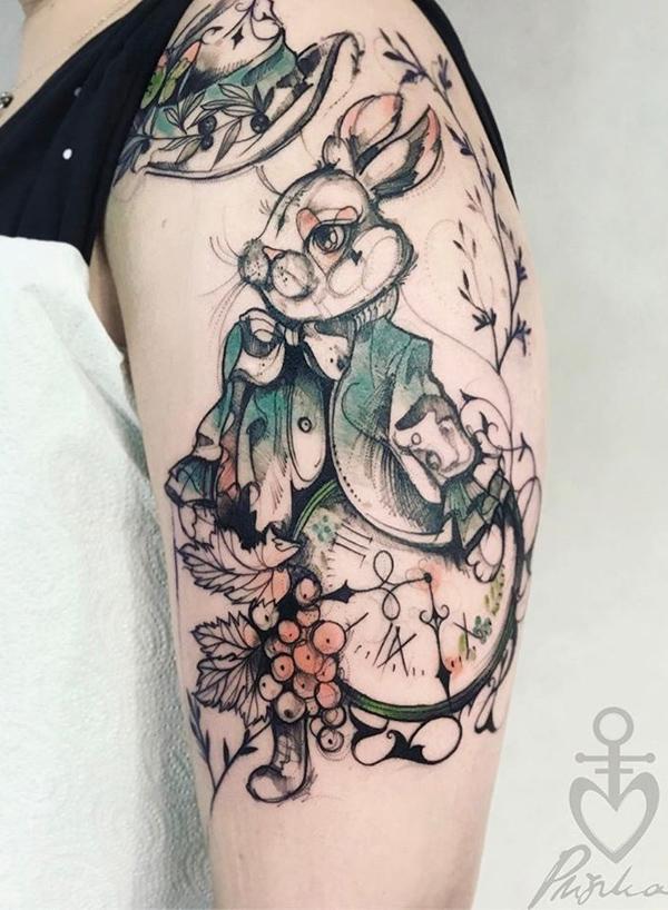 Kaninchen Tattoo