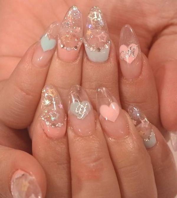 6 japonský nail art