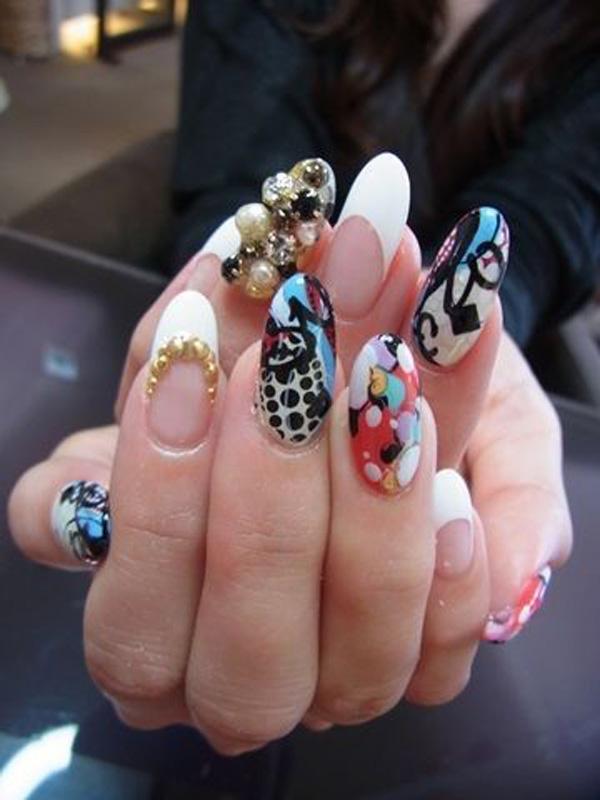 19 japanische Nagelkunst