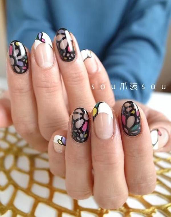 42 japonských nail art