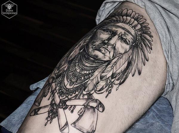 Indiánské tetování-4