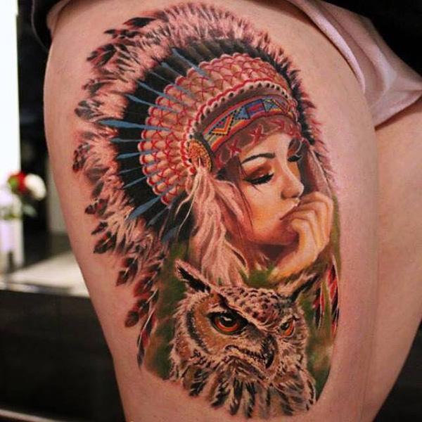 Indiánské tetování-12