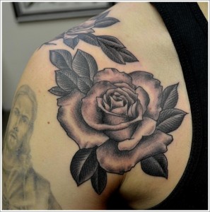 70 Rosentattoos, die Sie wirklich dazu bringen werden, ein Rosentattoo zu wollen