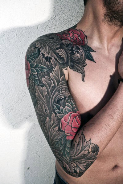 70 Rosentattoos, die Sie wirklich dazu bringen werden, ein Rosentattoo zu wollen