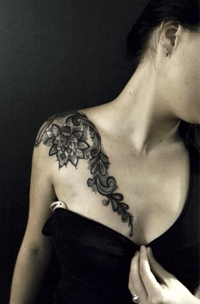 73 Kragenknochen-Tattoos, die begeistern werden. Tattoo Fotos und Design