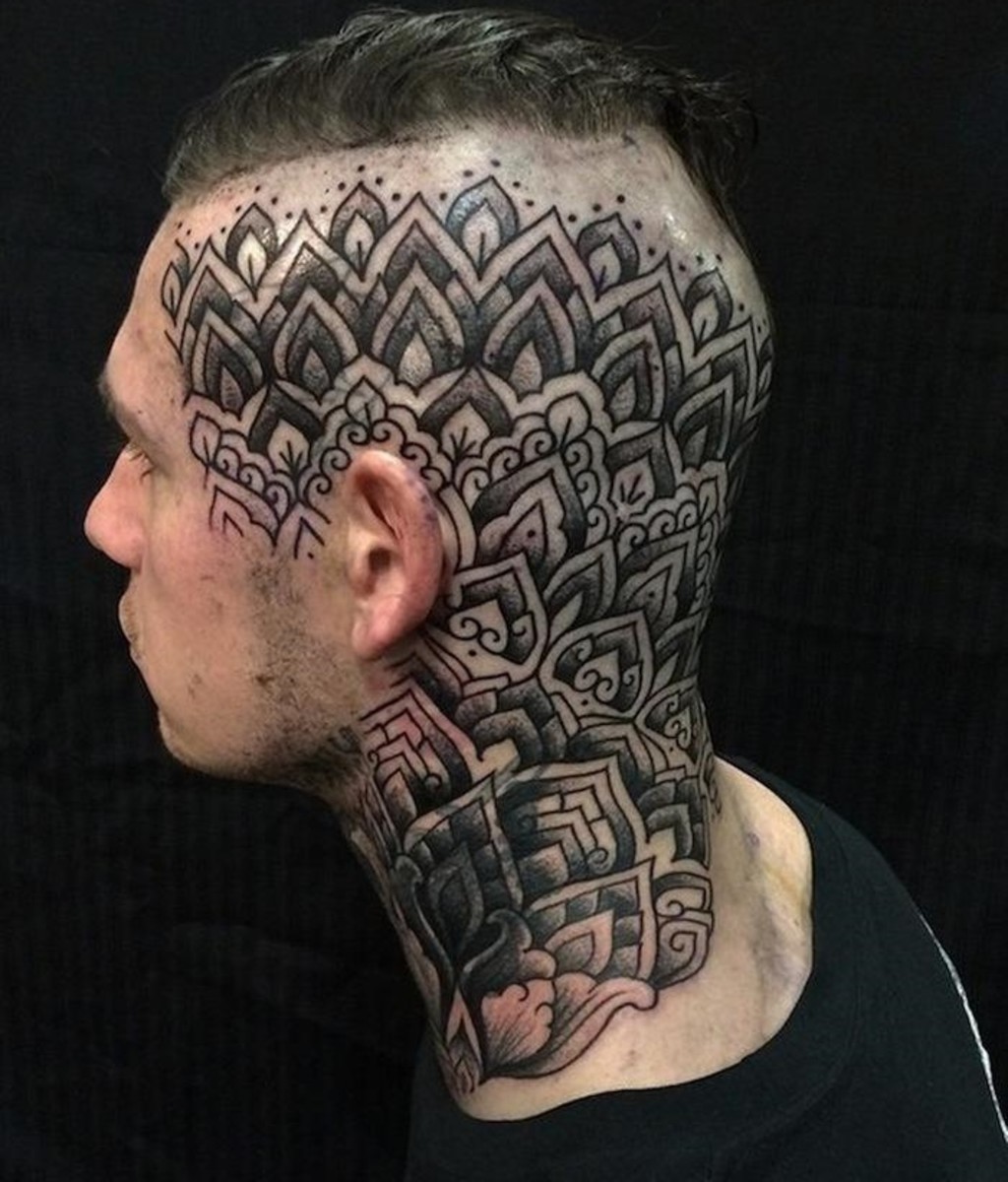 tätowierung, tätowierer, tattoo-idee, tattoo-inspiration, tattoo-design, kopftätowierung, eingefärbt, inkedmag