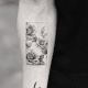 tätowierung, tätowierer, feines linientattoo, schwarz-graues tattoo, tattoo-idee, tattoo-inspiration, tattoo-kunst, eingefärbt, inkedmag