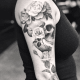 tätowierung, tätowierer, feines linientattoo, schwarz-graues tattoo, tattoo-idee, tattoo-inspiration, tattoo-kunst, eingefärbt, inkedmag