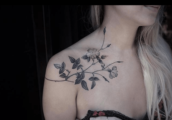 tätowierung, tätowierer, feines linientattoo, schwarz-graues tattoo, tattoo-idee, tattoo-inspiration, tattoo-kunst, eingefärbt, inkedmag
