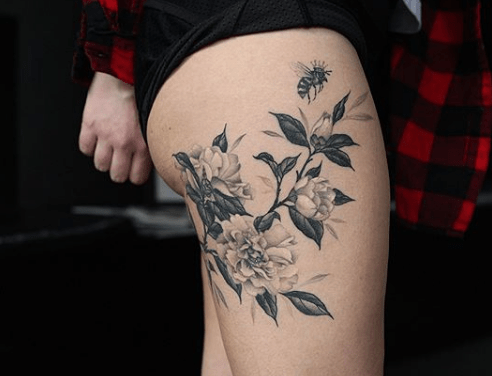 tätowierung, tätowierer, feines linientattoo, schwarz-graues tattoo, tattoo-idee, tattoo-inspiration, tattoo-kunst, eingefärbt, inkedmag