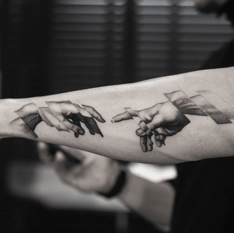 tätowierung, tätowierer, feines linientattoo, schwarz-graues tattoo, tattoo-idee, tattoo-inspiration, tattoo-kunst, eingefärbt, inkedmag