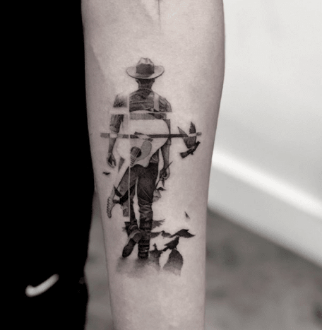 tätowierung, tätowierer, feines linientattoo, schwarz-graues tattoo, tattoo-idee, tattoo-inspiration, tattoo-kunst, eingefärbt, inkedmag