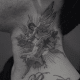 tätowierung, tätowierer, feines linientattoo, schwarz-graues tattoo, tattoo-idee, tattoo-inspiration, tattoo-kunst, eingefärbt, inkedmag