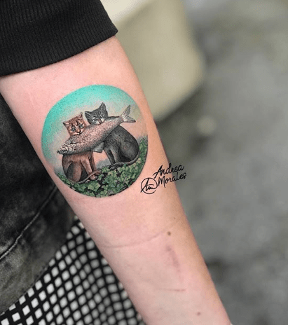 mikrotätowierung, winziges tattoo, tätowierung, tätowierer, eingefärbt, inkedmag