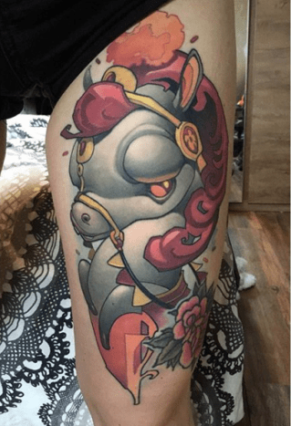 tätowierung, tätowierer, eingefärbt, inkedmag, new school tattoo, tattoo design, tattoo art, tattoo inspiration