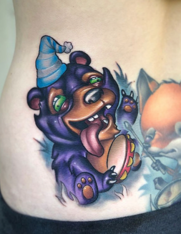 tätowierung, tätowierer, eingefärbt, inkedmag, new school tattoo, tattoo design, tattoo art, tattoo inspiration