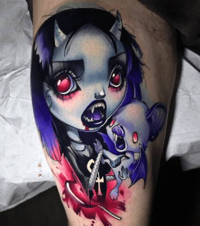 tätowierung, tätowierer, eingefärbt, inkedmag, new school tattoo, tattoo design, tattoo art, tattoo inspiration