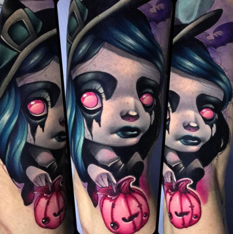 tätowierung, tätowierer, eingefärbt, inkedmag, new school tattoo, tattoo design, tattoo art, tattoo inspiration