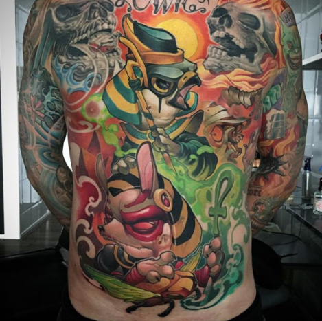 tätowierung, tätowierer, eingefärbt, inkedmag, new school tattoo, tattoo design, tattoo art, tattoo inspiration