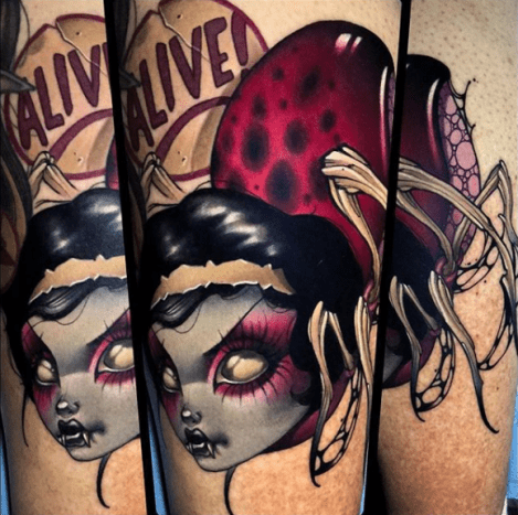 tätowierung, tätowierer, eingefärbt, inkedmag, new school tattoo, tattoo design, tattoo art, tattoo inspiration