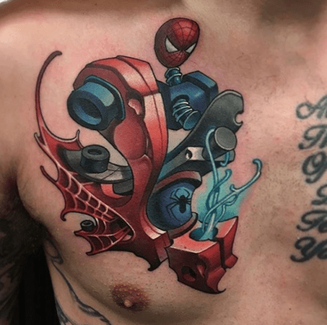 tätowierung, tätowierer, eingefärbt, inkedmag, new school tattoo, tattoo design, tattoo art, tattoo inspiration