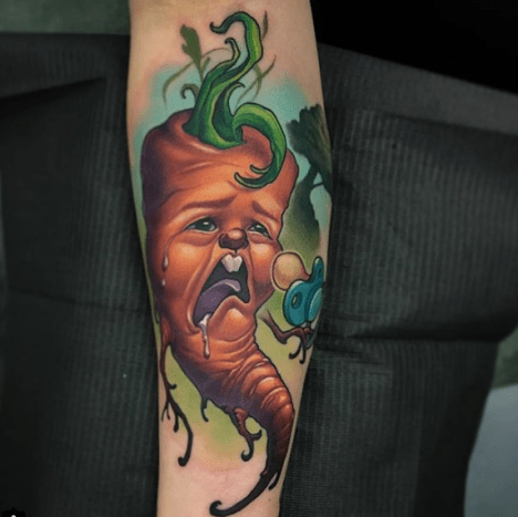 tätowierung, tätowierer, eingefärbt, inkedmag, new school tattoo, tattoo design, tattoo art, tattoo inspiration