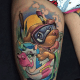tätowierung, tätowierer, eingefärbt, inkedmag, new school tattoo, tattoo design, tattoo art, tattoo inspiration