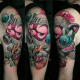 tätowierung, tätowierer, eingefärbt, inkedmag, new school tattoo, tattoo design, tattoo art, tattoo inspiration