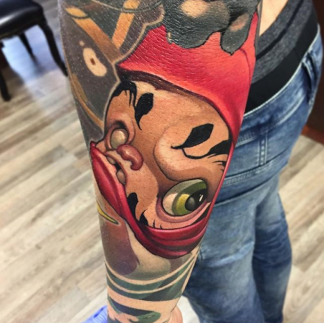 tätowierung, tätowierer, eingefärbt, inkedmag, new school tattoo, tattoo design, tattoo art, tattoo inspiration