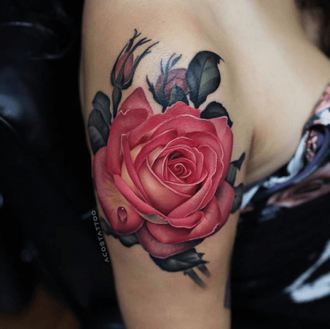 tätowierung, tätowierer, tätowierungskunst, tattoo-design, tattoo-ideen, blumentätowierung, eingefärbt, inkedmag