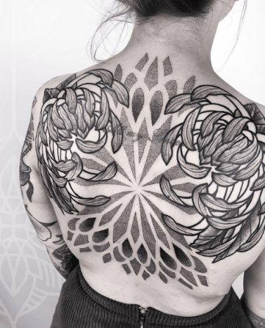 květinové tetování 19