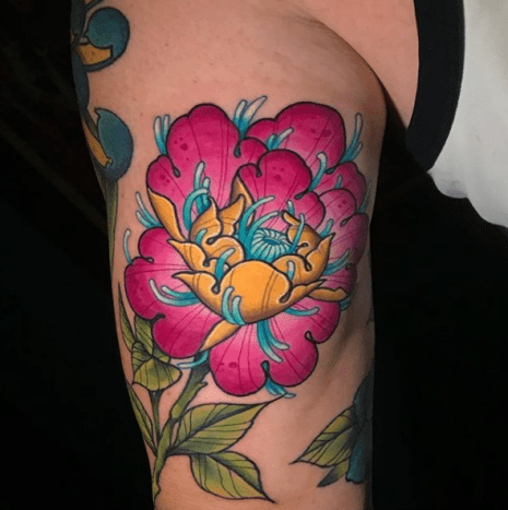 květinové tetování 31