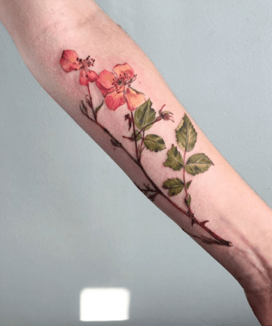 tätowierung, tätowierer, tätowierungskunst, tattoo-design, tattoo-ideen, blumentätowierung, eingefärbt, inkedmag