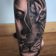 tätowierung, tätowierer, tätowierungskunst, tätowierungsdesign, tätowierungsinspiration, löwentattoo, tigertätowierung, eingefärbt, inkedmag