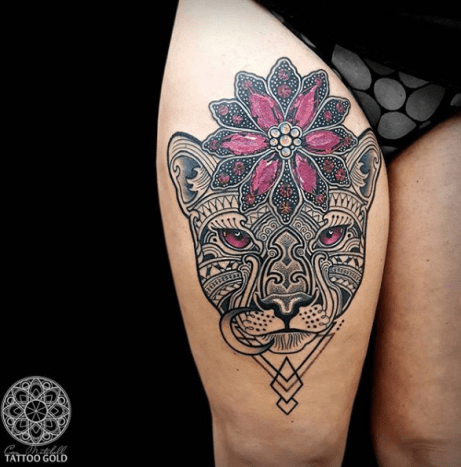 tätowierung, tätowierer, tätowierungskunst, tätowierungsdesign, tätowierungsinspiration, löwentattoo, tigertätowierung, eingefärbt, inkedmag